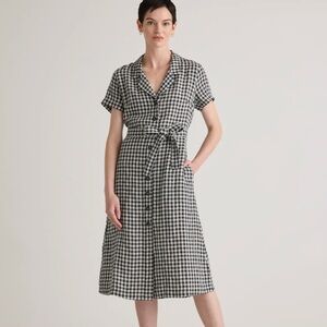Quince button down dress